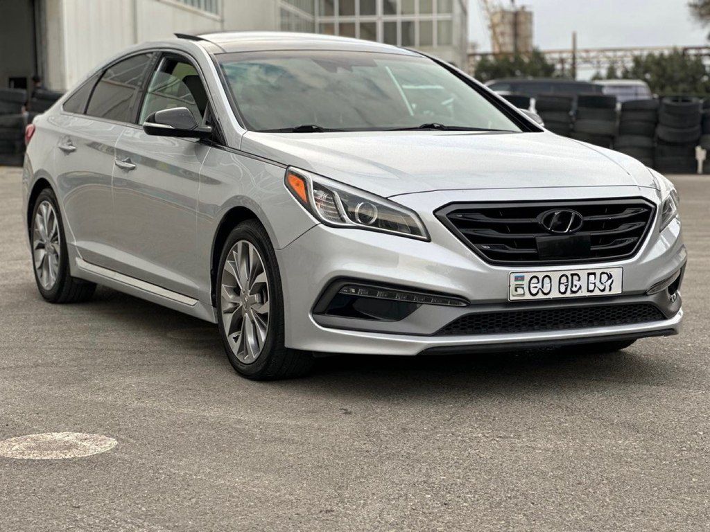 Hyundai Sonata, 2.0 L, 2016 il, 154 497 km — Avtomobillər, Bakı (4)