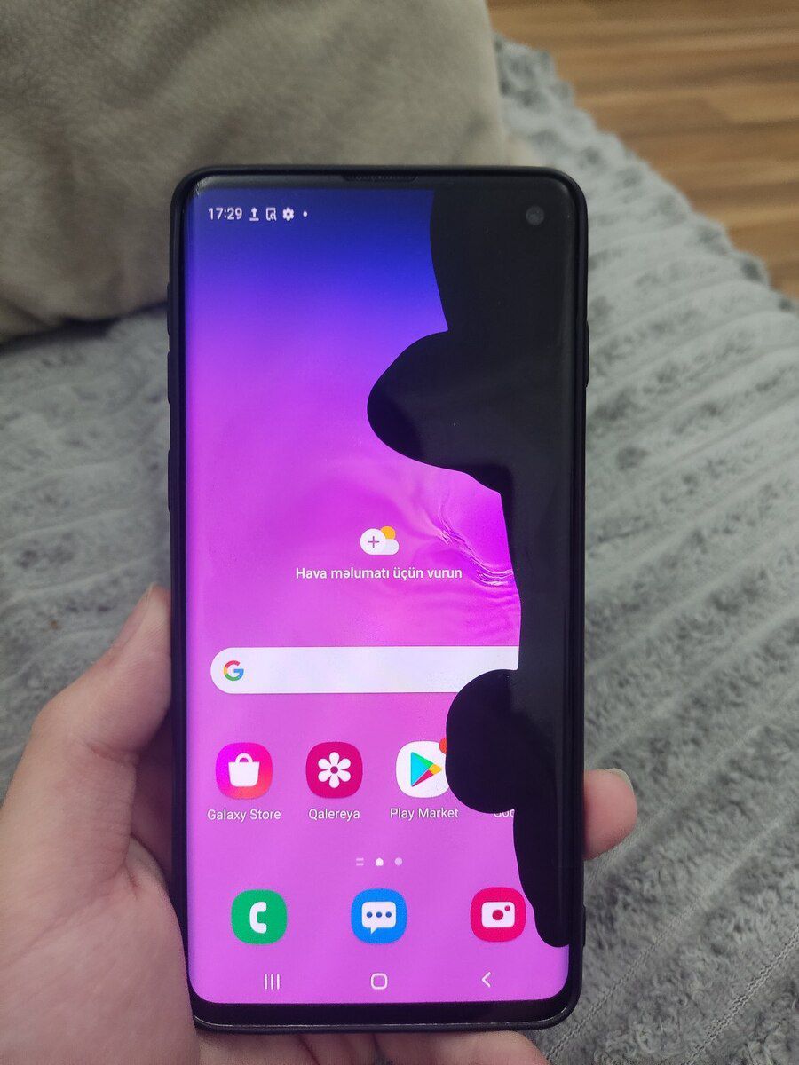 Samsung Galaxy S10 Prism White 128GB/8GB — Smartfonlar, Bakı (2)