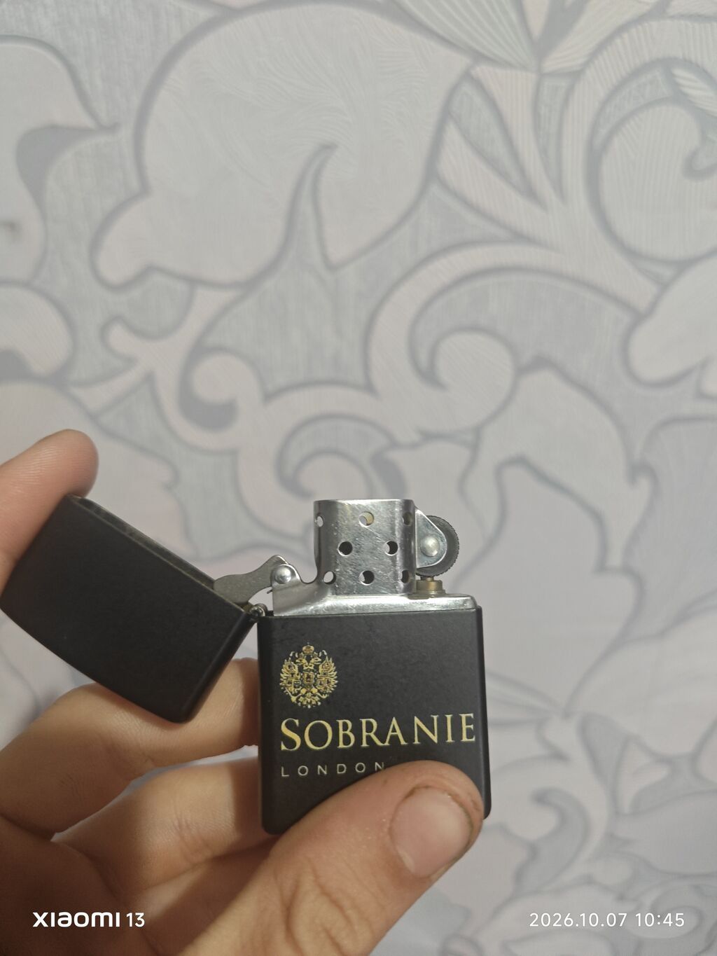 Zıppo benzinli alışqan – Sobranie London dizaynı - Brend: Zippo — Elektronik siqaretlər, Bakı (3)