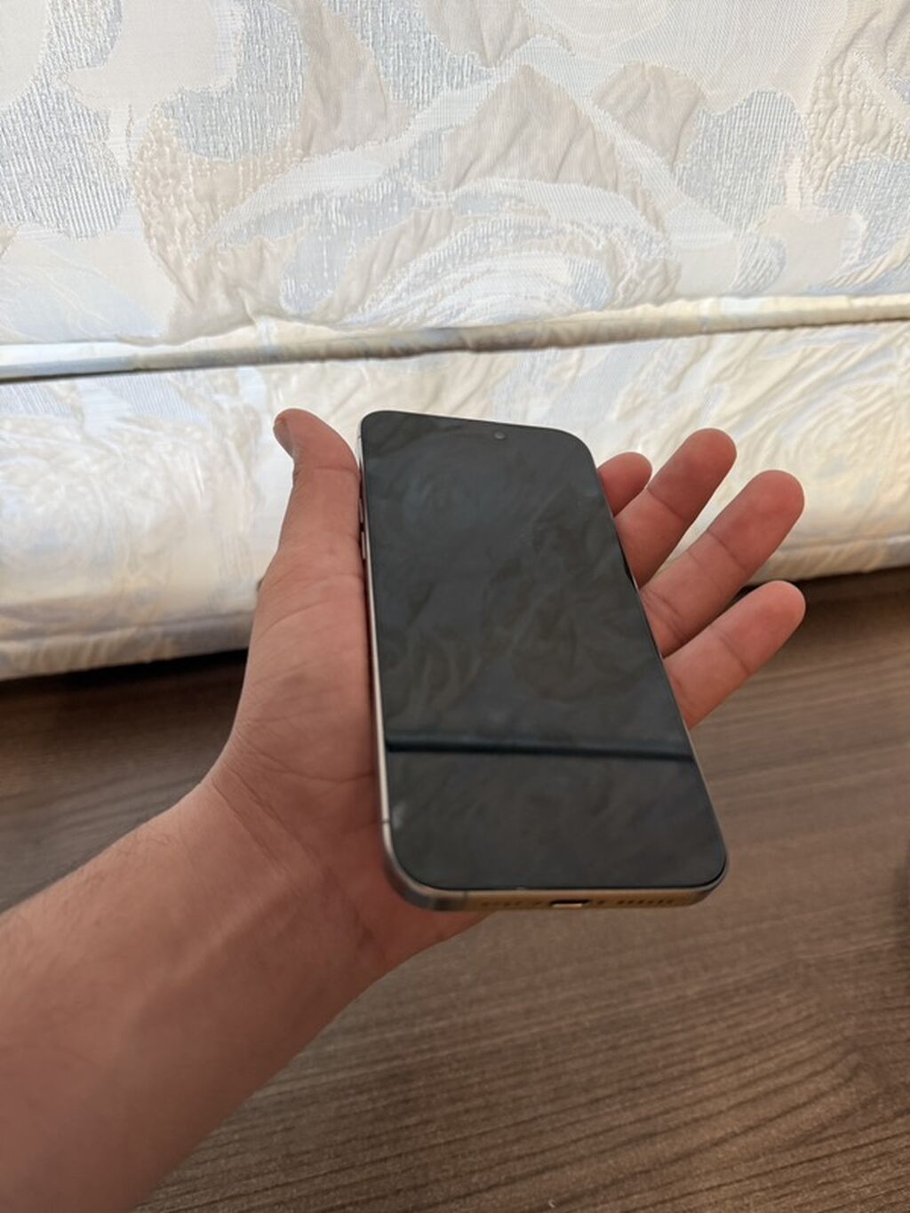 IPhone 15 Pro Max, 256 GB, Gümüşü, Face ID — Apple iPhone, Bakı (3)
