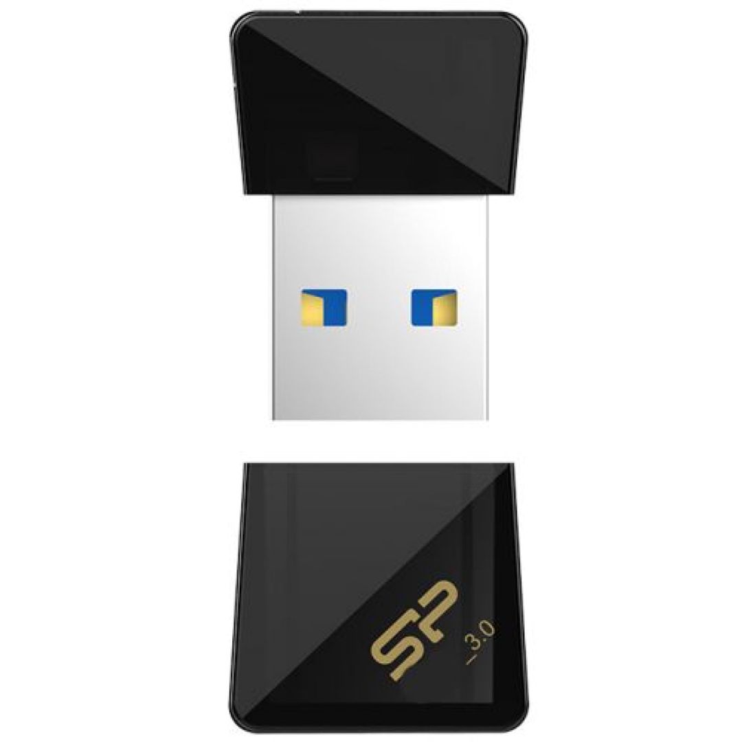 USB stick silicon power ufd 3.0, jewel J08 ,64 GB, BLACK-(SP032GBUF3J08V1K-N) — Telefonlar və qadjetlər, Bakı (4)