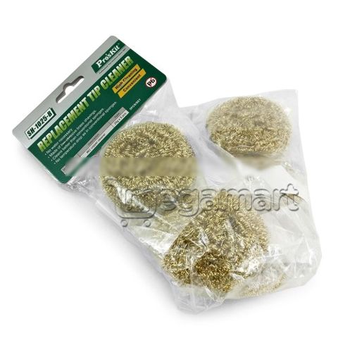 Lehimləmə üçün köməkçi aksesuar Pro'sKit SH-1025-B Replacement Tip Cleaner (5pcs) — Bakı