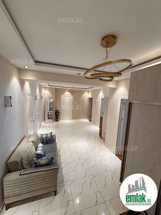 Satılır 4 otaqlı 135 m² yeni tikili Həzi Aslanov — Mənzil (12)