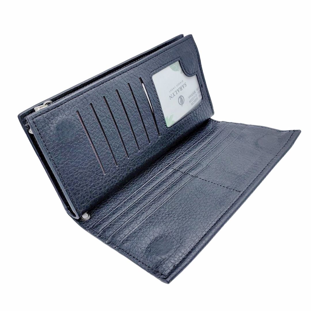 Qadınlar üçün süni dəri pul kisəsi Saralyn C-1222_BLACK_1, qara — Mallar, Bakı (2)