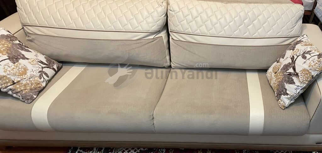 Türkiyənin Mondi Mobilyasına aid 1 ədəd divan,2 ədəd kreslo — Yataq otağı mobilya dəstləri, Bakı