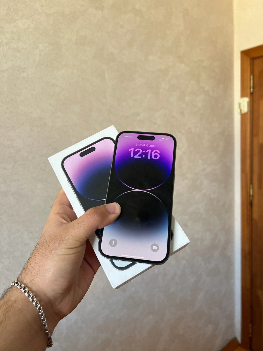 Apple iPhone 14 Pro Deep Purple 128GB/6GB — Smartfonlar, Bakı (2)