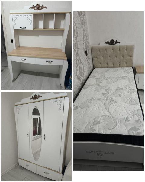 Yataq dəsti satılır 350₼.matras var.Ünvan NZS 6215 Sevil1 — Bakı
