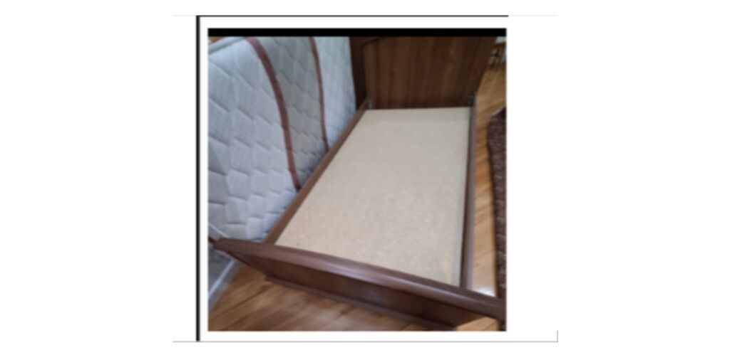 İşlənmiş, Təknəfərlik çarpayı, Matras ilə — Yataqlar, Bakı (2)