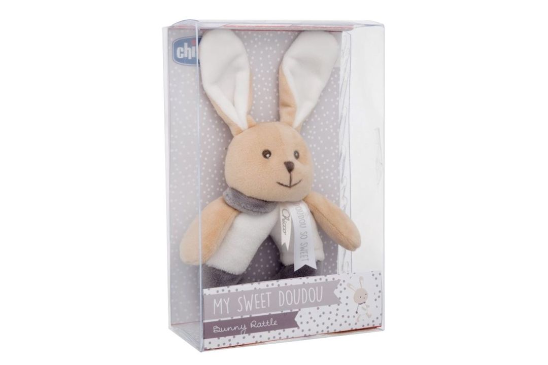 Yumşaq oyuncaq Сhicco My Sweet Doudou Bunny Rattle, 0+ — Yumşaq oyuncaqlar, Bakı (3)