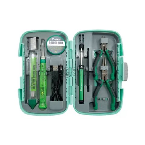 Mini lehimləmə dəmiri ilə alət dəsti Pro'skit PK-324 — Bakı