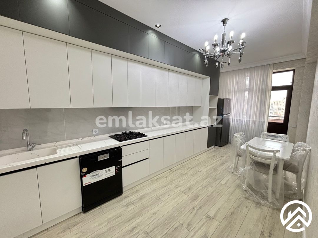 Kirayə (aylıq) 3 otaq yeni tikili 151 m², Nəriman Nərimanov metrosu — Mənzil, Bakı (6)