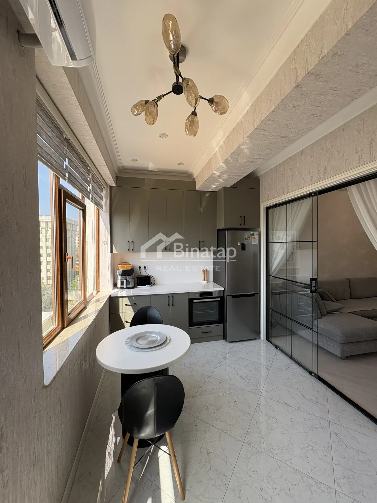Satılır 3 otaqlı yeni tikili 100 m², İnşaatçılar metrosu, Yasamal rayonu — Mənzil, Bakı (4)
