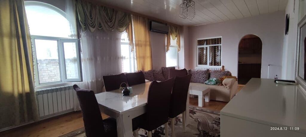 Satılır Həyətyanı torpaq sahəsi olan fərdi yaşayış evi - Təkmərtəbəli — Ev, villa, Şəki (6)