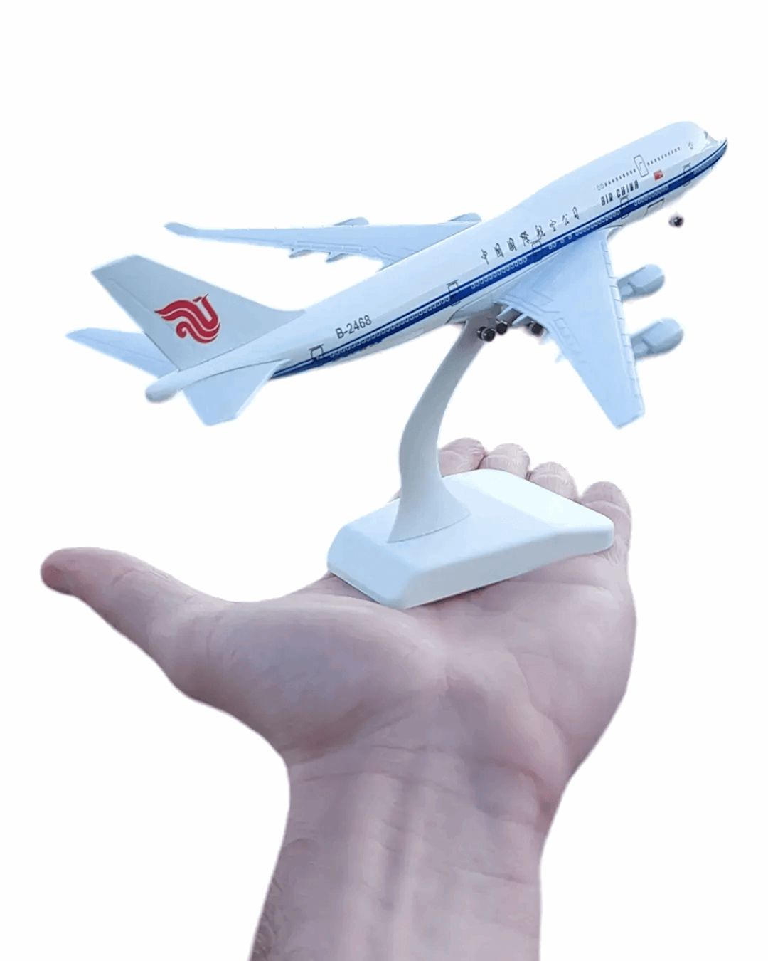 Kolleksiya fiquru Aircraft Boeing 747-400, 19x17x10 sm — Mallar, Bakı