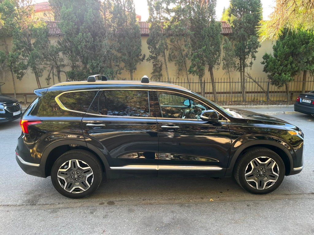 Hyundai Santa Fe, 1.6 L, 1.49 kWh, 2023 il, 69 000 km 77-QU-660 — Avtomobillər, Bakı (6)