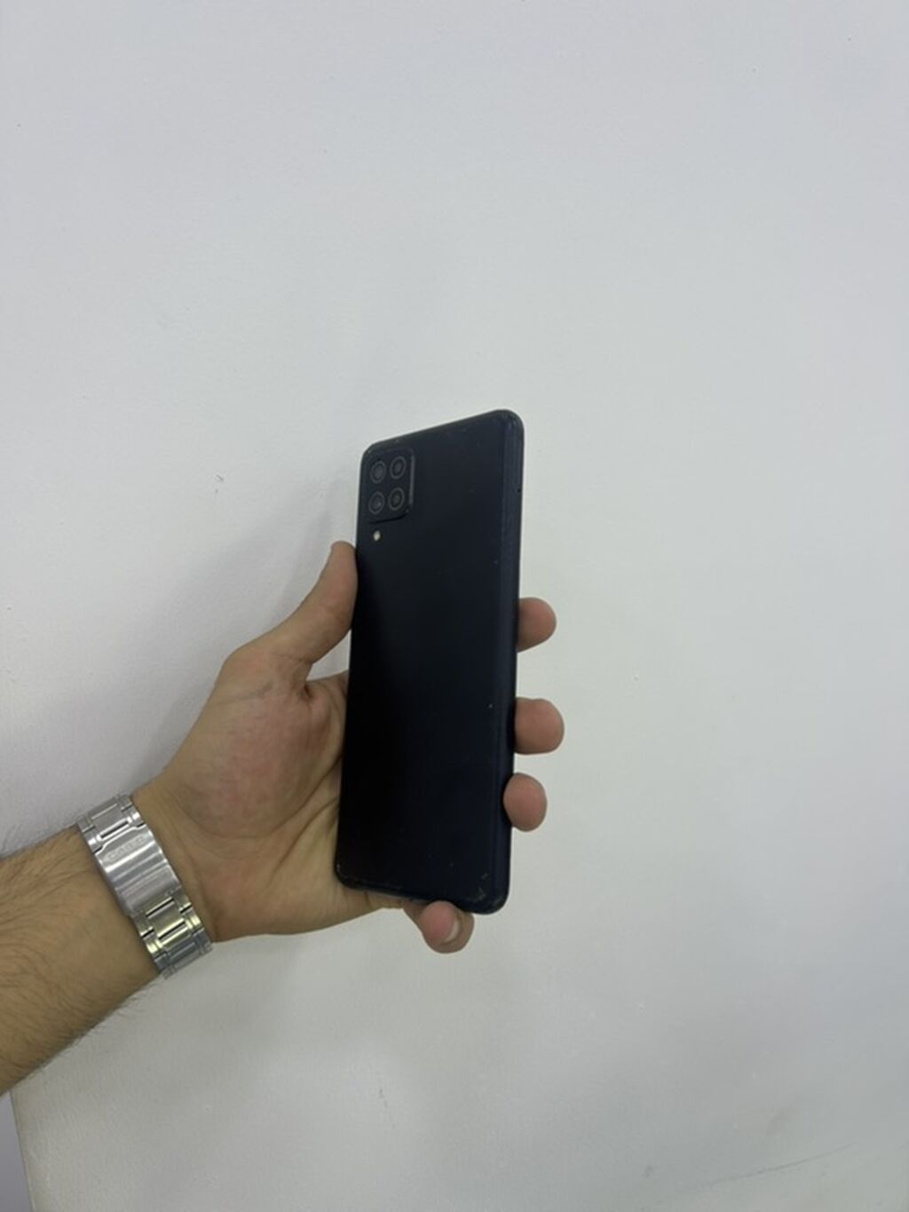 Samsung Galaxy A12, 64 GB, rəng - Qara, Barmaq izi — Samsung, Gəncə (2)