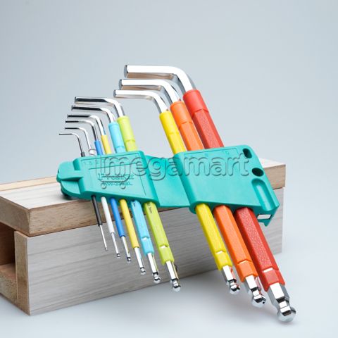 Rəngli altıbucaq açar dəsti Pro'sKit HW-230BL (9pc) — 35 ₼ · Bakı · Alətlər Rəngli altıbucaq açar dəsti Pro'sKit HW-230BL (9pc) — Bakı