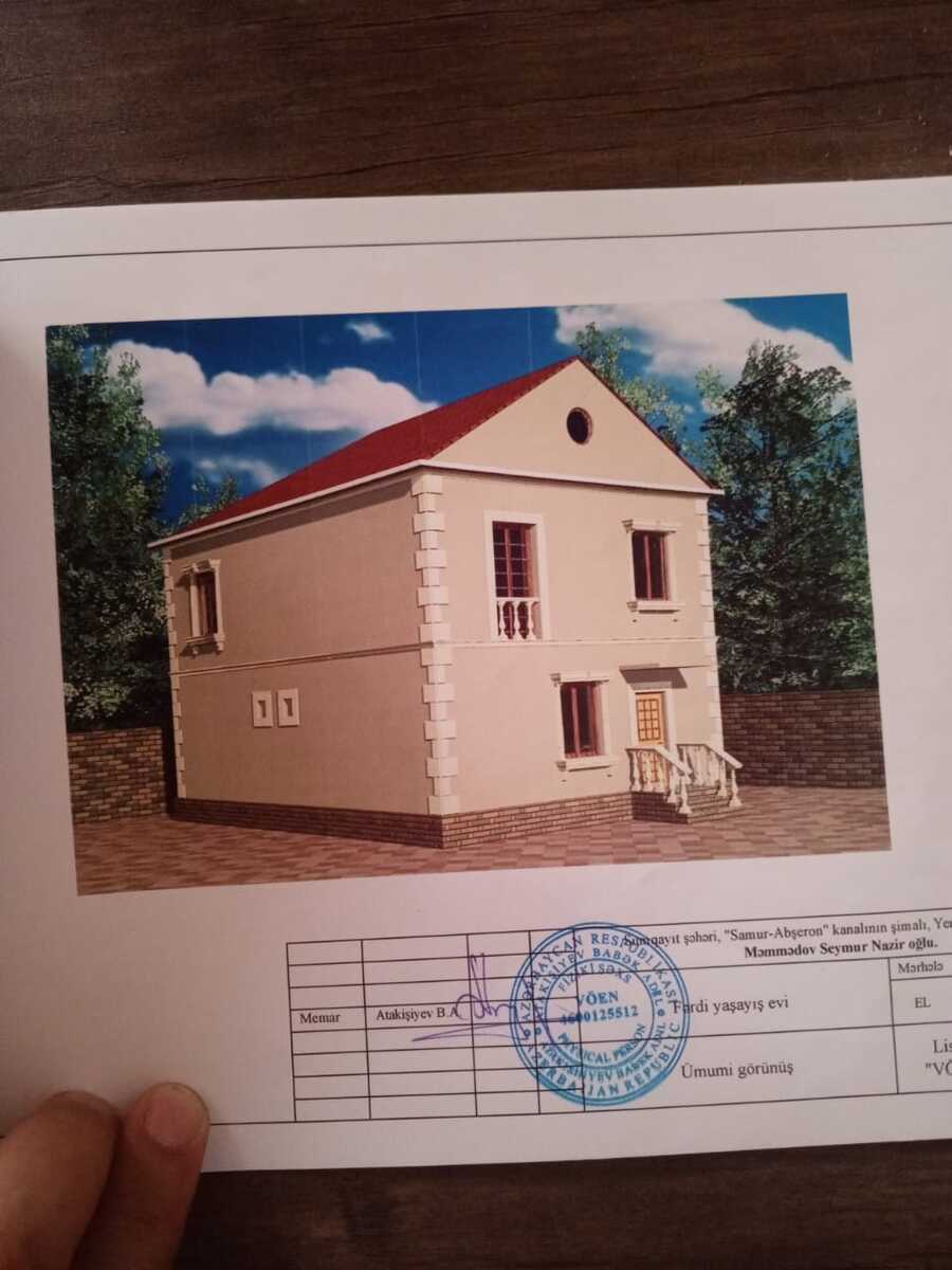 Satılır 7 otaqlı həyət evi/bağ evi 190 m² — Ev, villa, Bakı (2)