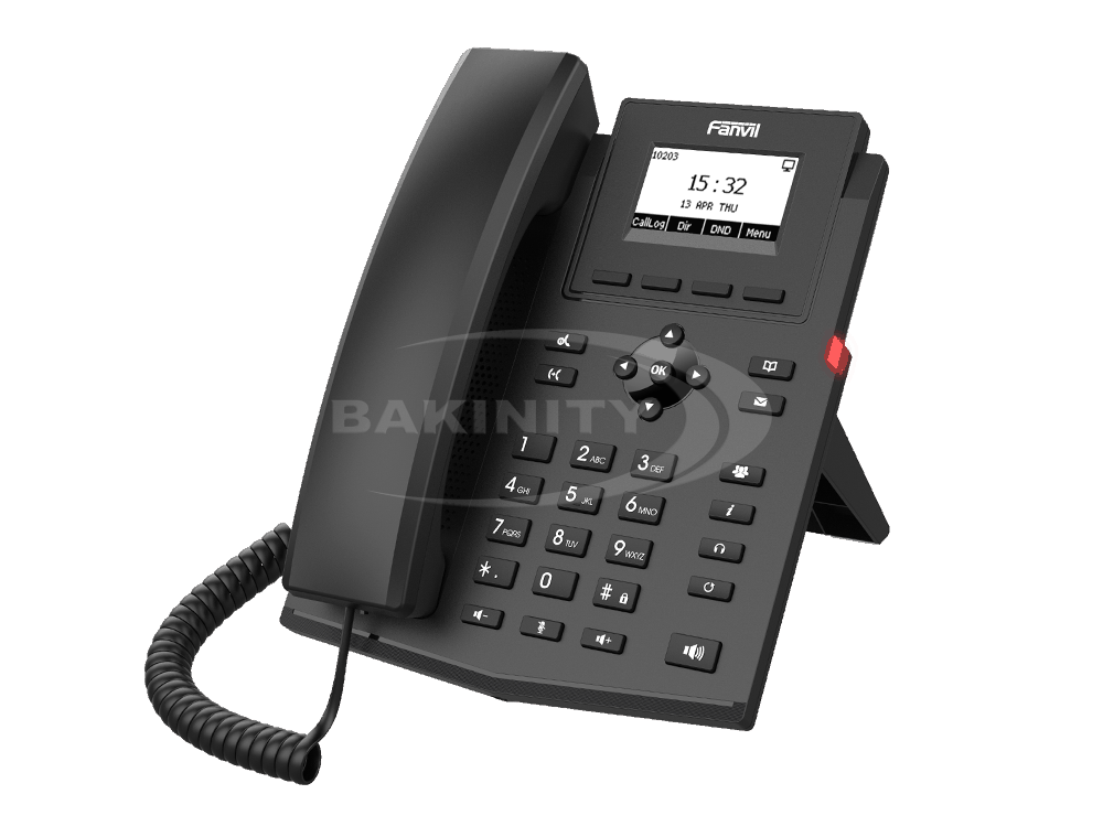 IP-telefon Favil X301G — IP telefon sistemləri, Bakı (2)