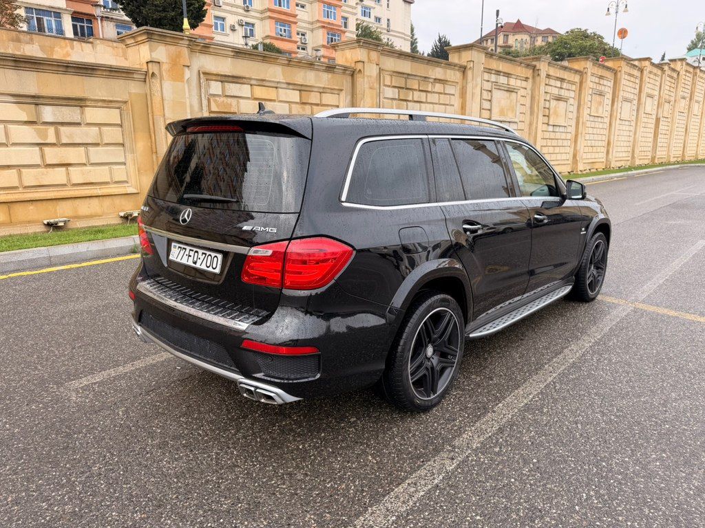 Mercedes GL 500 4MATIC, 4.7 L, 2014 il, 141 000 km 77-FQ-700 — Avtomobillər, Bakı (4)