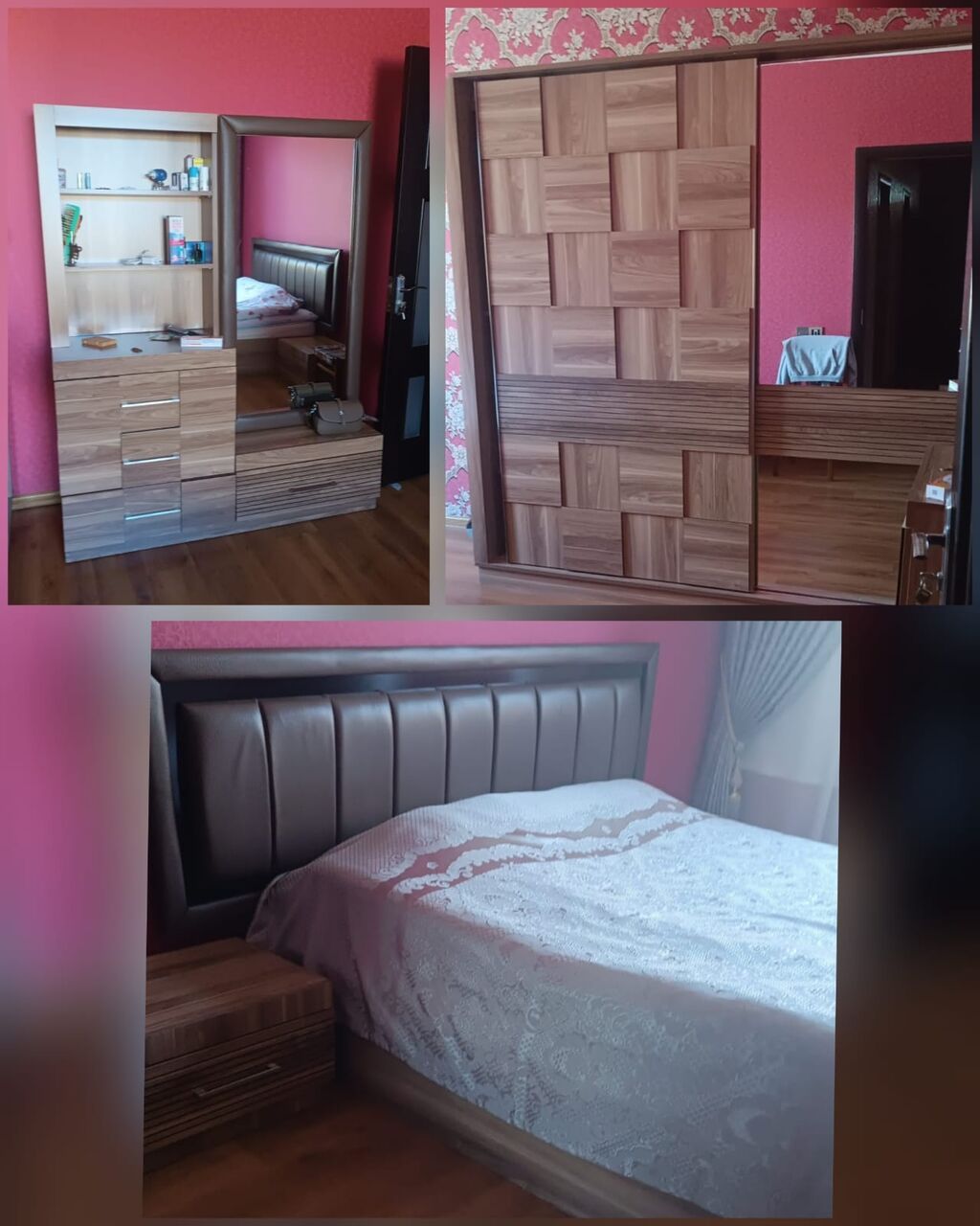 Başlıq: 550₼ Yataq mebeli – Satılır Ünvan: Bakıxanov Elan — Yataq otağı mobilya dəstləri, Bakı