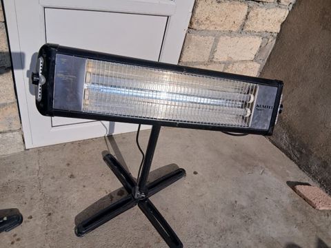 Kumtel/Ekvator şaquli elektrik qızdırıcısı - Tip: Kvars/halogen — Bakı