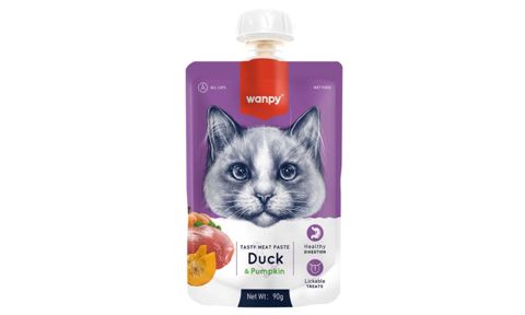 Nəm yem Wanpy Cat 871521, Balqabaq və Ördək, 90 q, Pauç, Pasta — 5 ₼ · Bakı · Mallar Nəm yem Wanpy Cat 871521, Balqabaq və Ördək, 90 q, Pauç, Pasta — Bakı