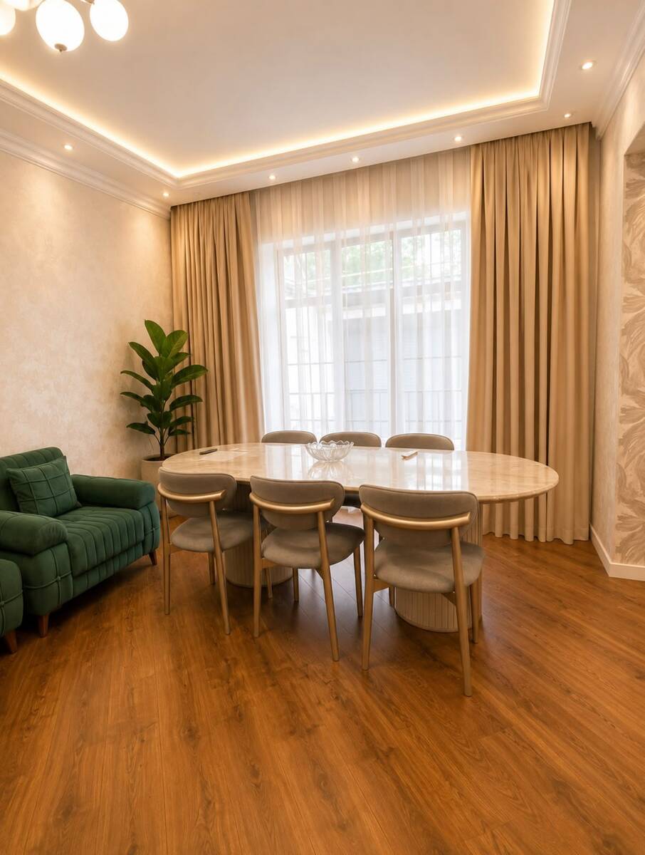 İcarəyə verilir 2 otaqlı həyət evi/bağ evi 120 m² — Ev, villa, Qəbələ (7)