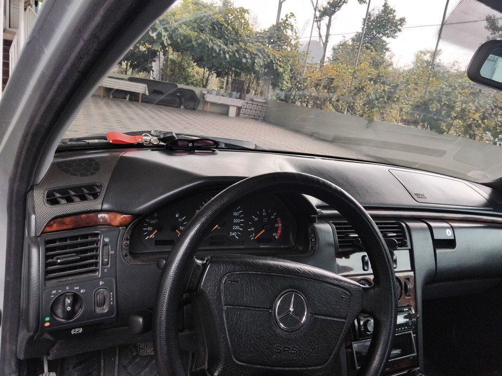 Mercedes E 220, 2.2 L, 1998 il, 400 000 km — Avtomobillər, Qazax (6)