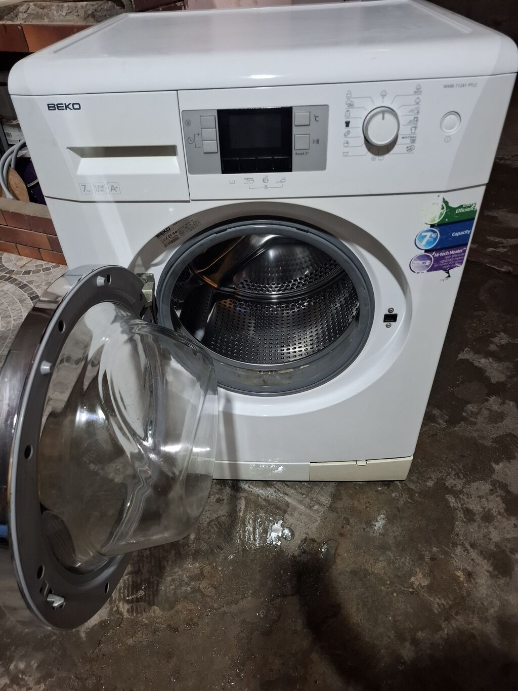 Beko önyükləməli paltaryuyan maşın - Model seriyası: WMB 71231 PTC — Çamaşır maşınları, Sumqayıt (2)
