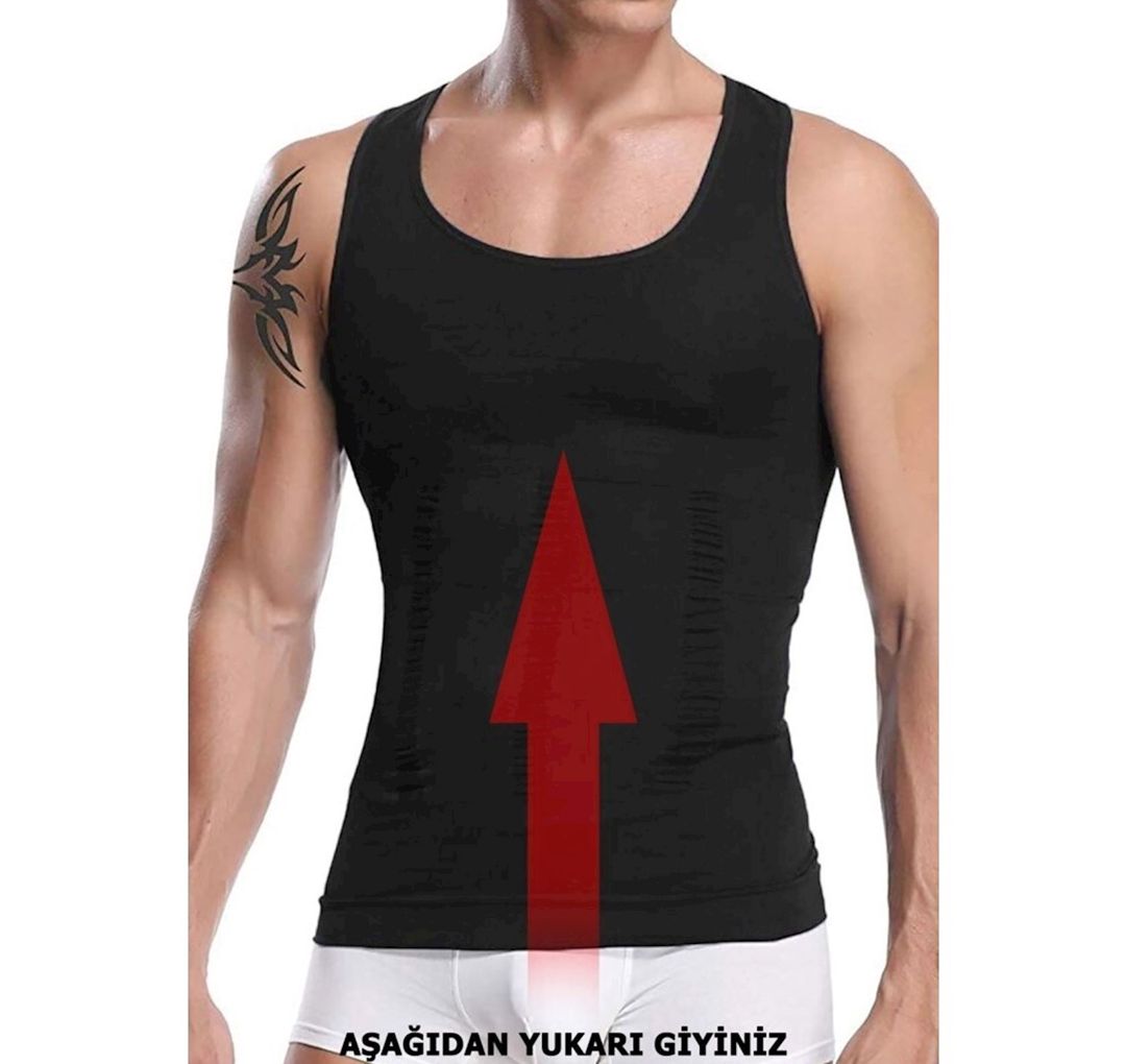 Kişilər üçün korset-mayka MyKorse Form S-103641390, qara, poliamid/elastan, ölçü L — Mallar, Bakı (3)