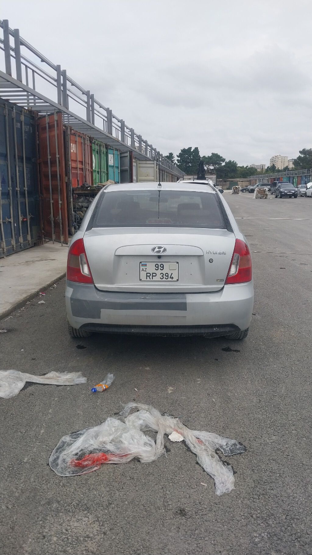 Hyundai Accent: 1.4 l 2006 il Sedan 99-RP-394 — Avtomobillər, Bakı (2)
