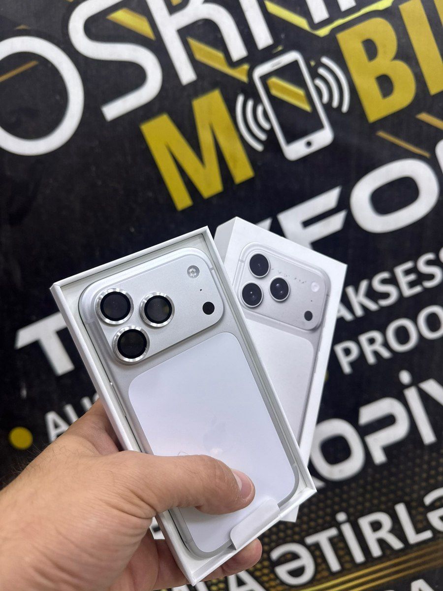 Apple iPhone 17 Pro Silver 256GB/12GB — Smartfonlar, Bakı