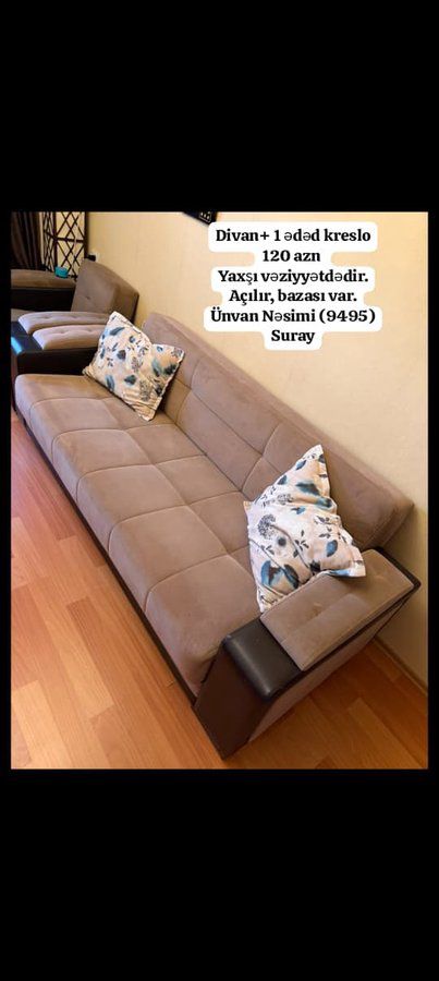 Divan, Ağac, Qəhvəyi — Bakı