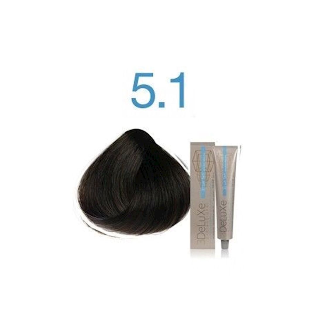 Saçlar üçün boya 3Deluxe Professional 5.1 Açıq şabalıdı kül, 100 ml — Mallar, Bakı (2)