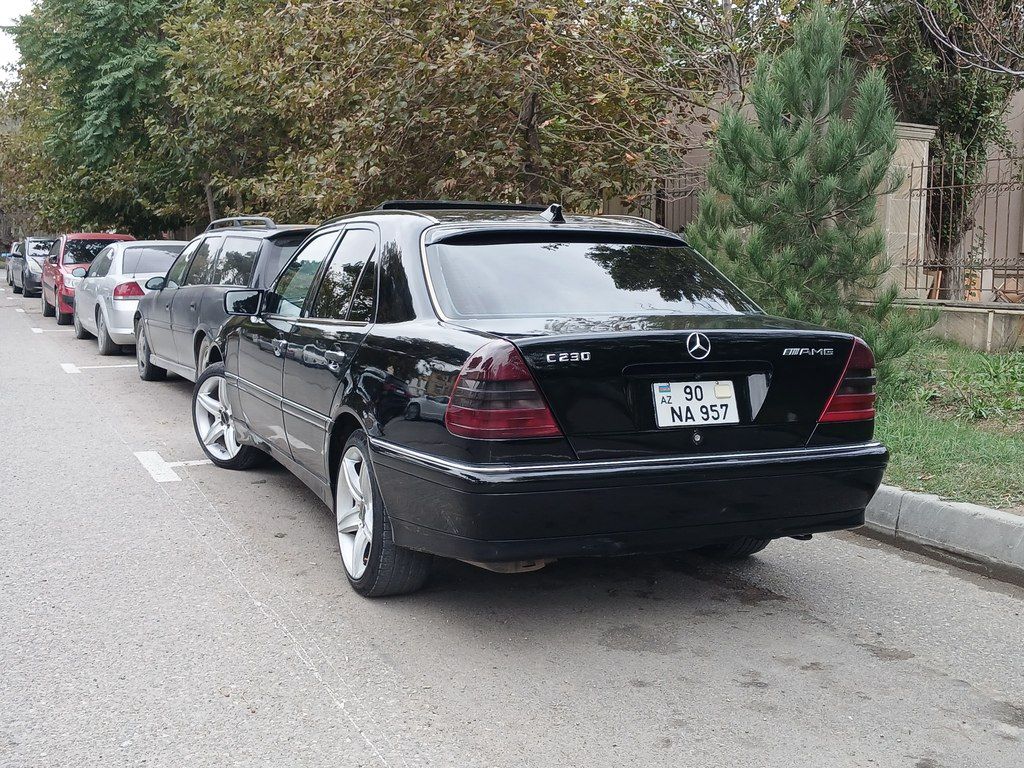 Mercedes C 230, 2.3 L, 1997 il, 328 147 km 90-NA-957 — Avtomobillər, Bakı (10)