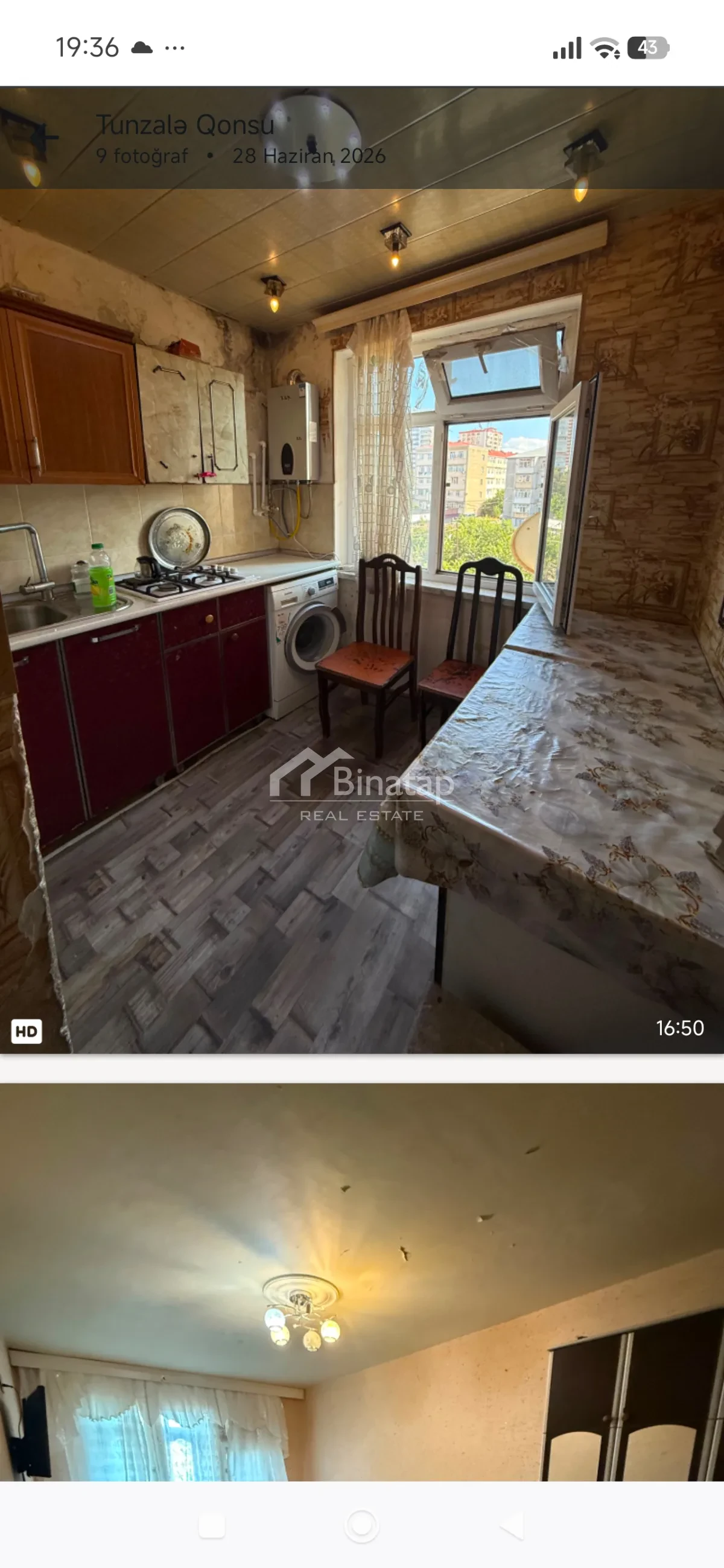 Satılır 2 otaqlı köhnə tikili 50 m², Xırdalan şəhəri — Mənzil, Bakı (4)