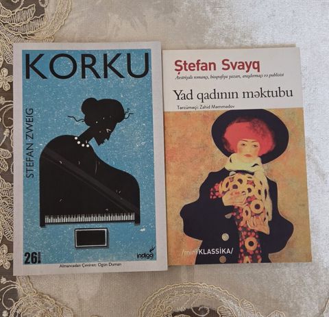 Ikisi bir yerde satılır Stefan Sveyqin iki kitabından ibarət dəst: 1) — Bakı