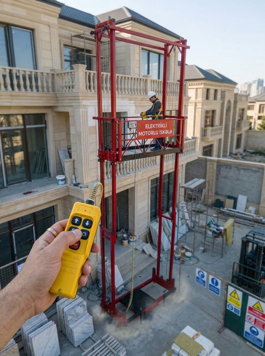 Elektrikli ayaqaltı iskələ icarəsi — Avadanlıq icarəsi, Bakı (4)