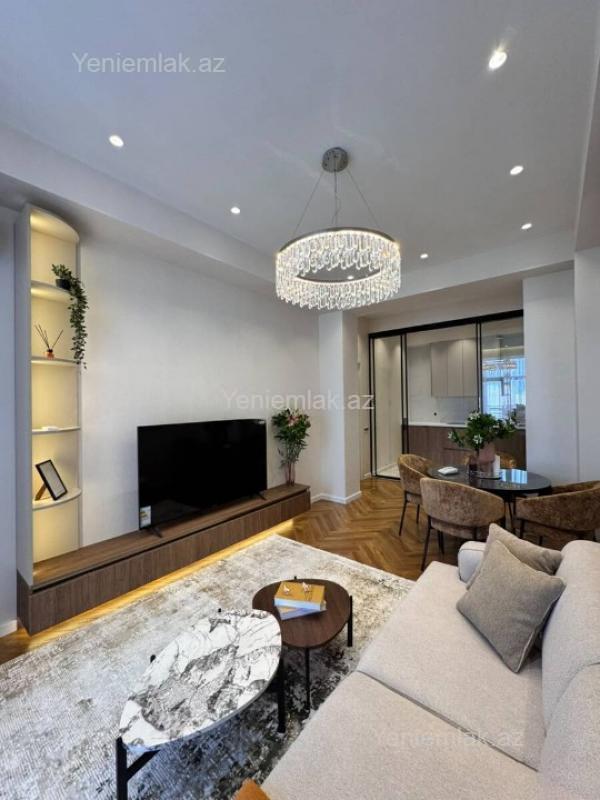 Satılır 2 otaqlı Bina evi menzil (Yeni tikili), 84 m², Nərimanov rayonu — Mənzil, Bakı (2)