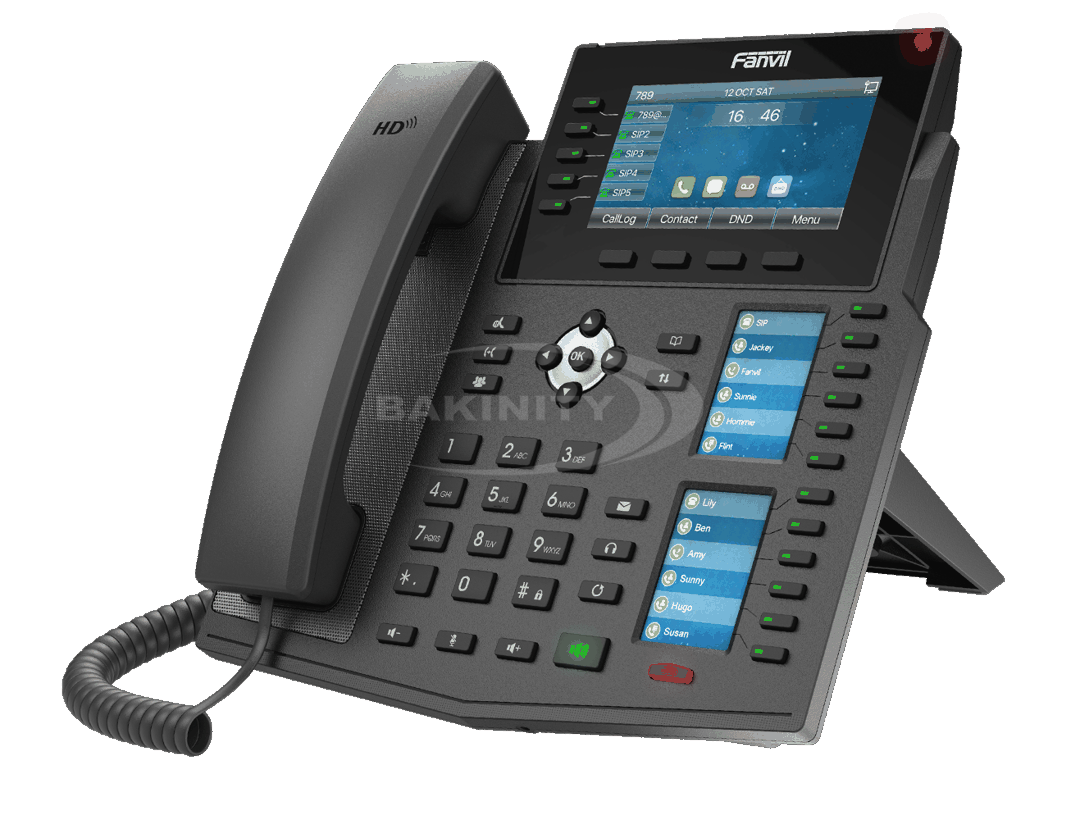 IP-telefon Fanvil X6U V2 — IP telefon sistemləri, Bakı (2)