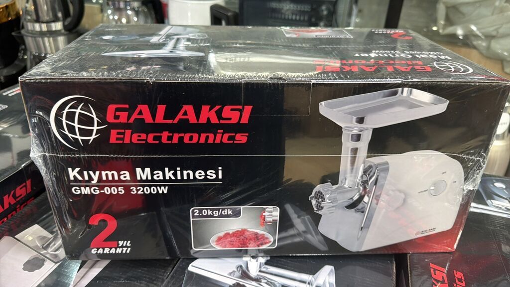 Galaksi Electronics ətçəkən maşını Model seçimləri: - GMG-007, 3500W — Ət xırdalayıcılar və qurğular, Bakı (2)