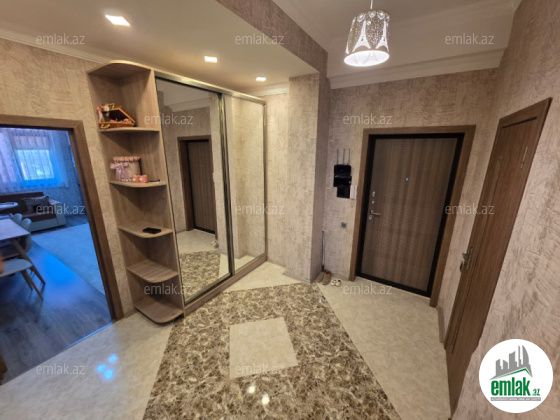 Satılır 2 otaqlı 95 m² yeni tikili Həzi Aslanov m — Mənzil (7)