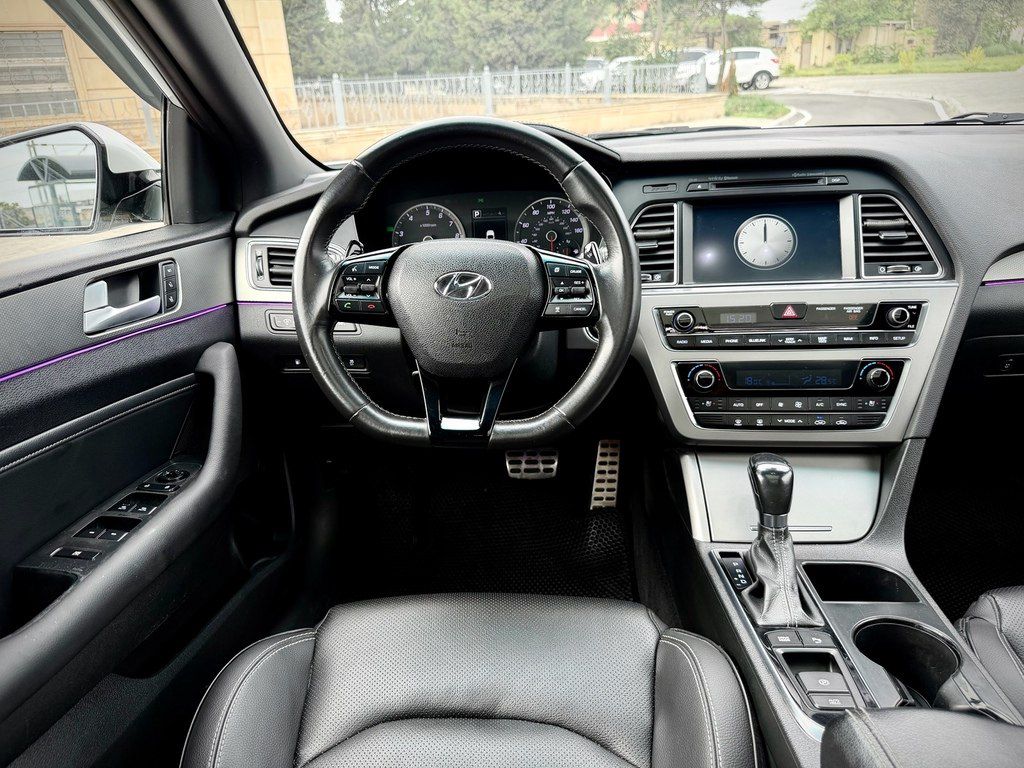 Hyundai Sonata, 2.0 L, 2015 il, 159 325 km — Avtomobillər, Bakı (9)