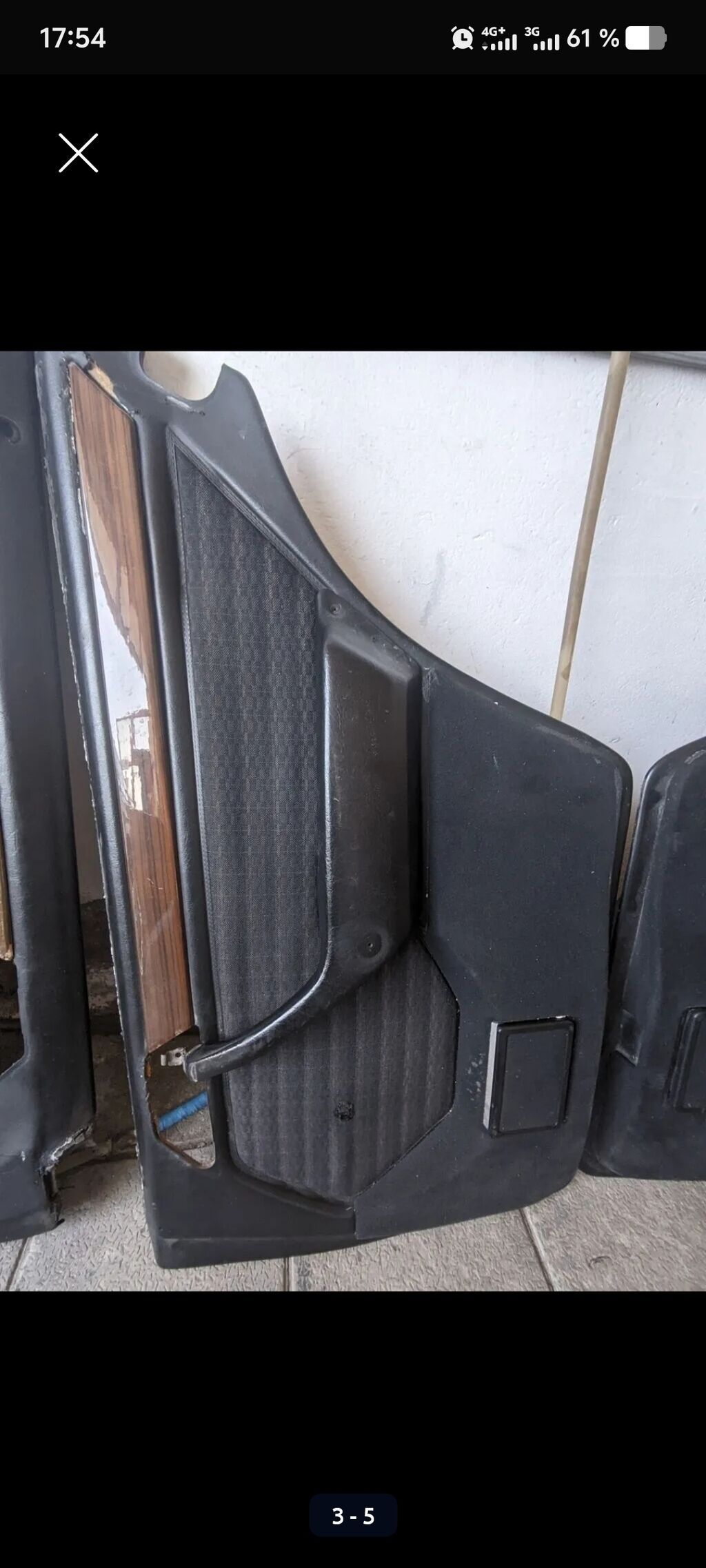Məhsul: Avtomobil qapı kartları (4 ədəd komplekt) Mercedes 124 kuza — Salon detalları, Sumqayıt (3)