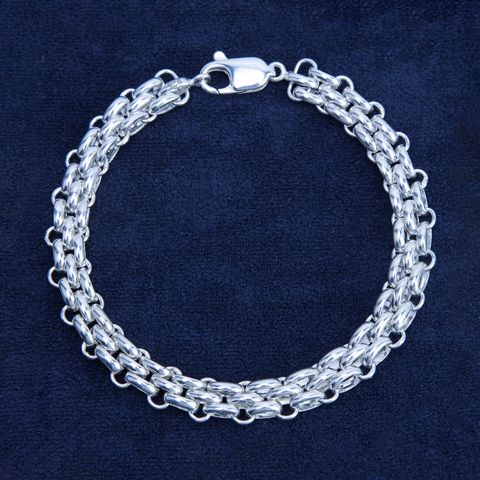 Gümüş bilərzik Azgold 254, 22 sm VJ965617 No Brand — Bakı