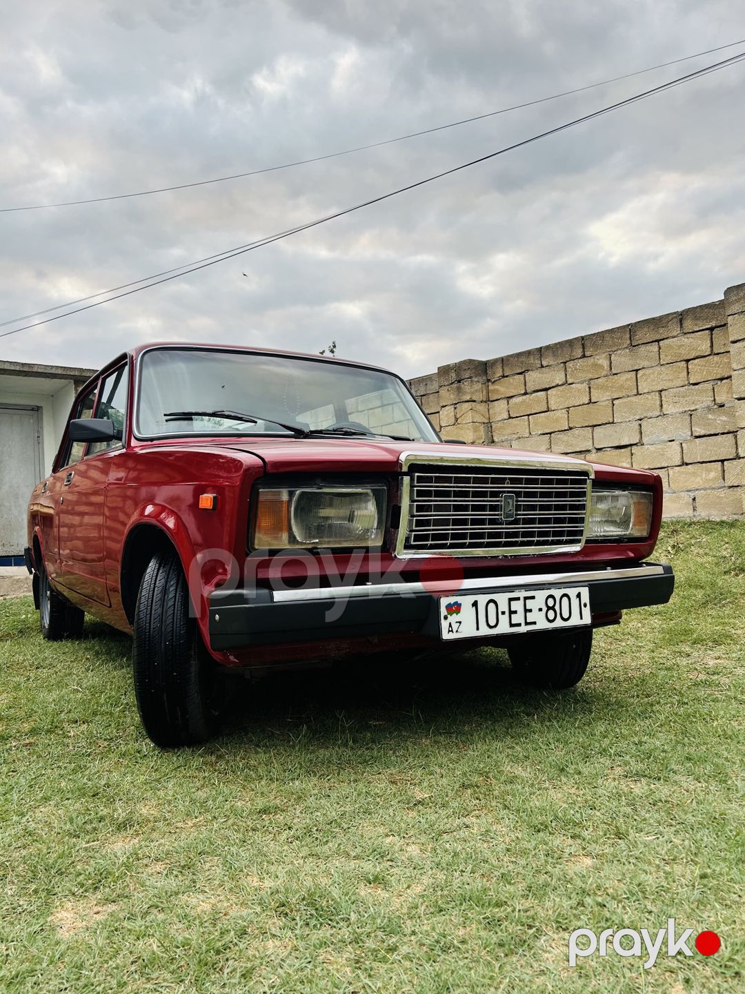 Lada 2105, qırmızı 10-EE-801 — Avtomobillər, Saatlı