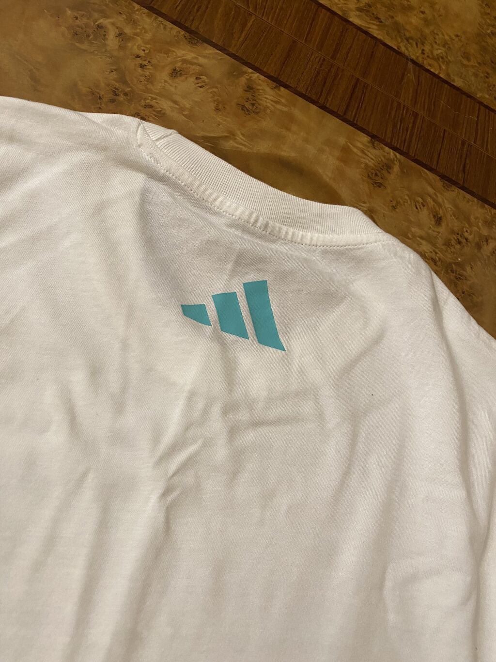 Futbolka, Adidas, M, rəng - Ağ — Futbolka və polo, Bakı (3)