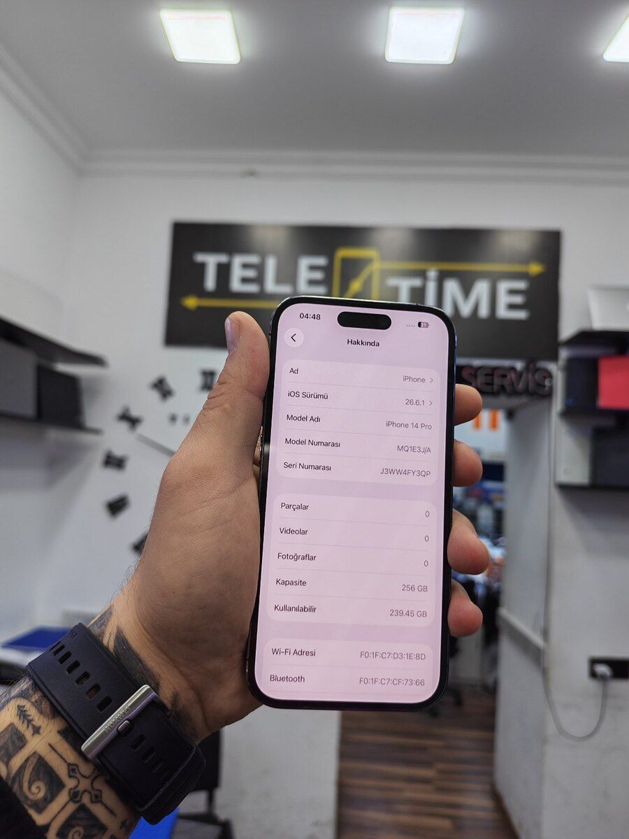 Apple iPhone 14 Pro Deep Purple 256GB/6GB — Smartfonlar, Bakı (3)