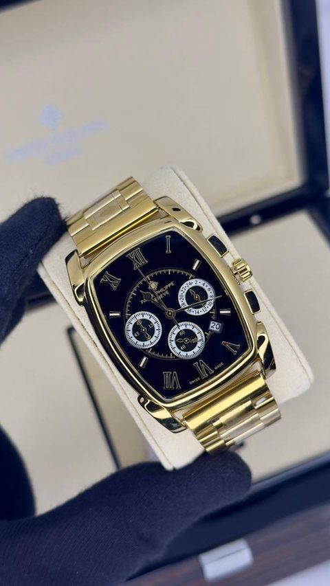 Kişi qol saatı ML_2980 Gold/Black — Bakı